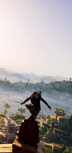 Android Assassin's Creed Odyssey Arka Planı — Huawei Pura 90 Duvar Kağıdı