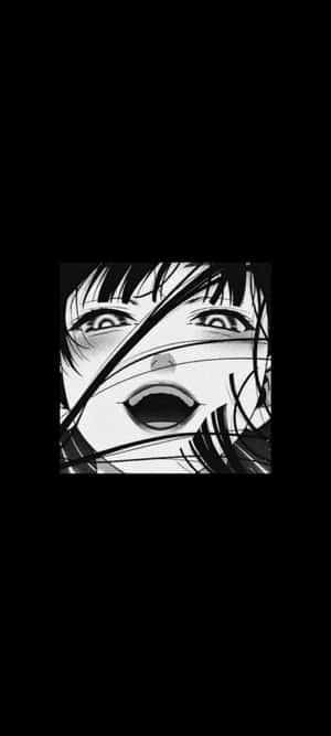 anime siyah beyaz — POCO C81x Duvar Kağıdı