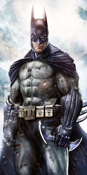 Piksel 3 Batman Arkham Şehri Arka Planı — Batman Duvar Kağıdı