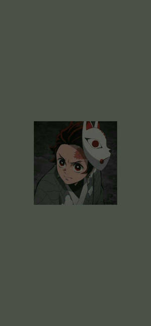 Anime Kilit Ekranı Tanjiro Kamado — Demon slayer telefon Duvar Kağıdı