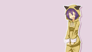 Anime Kızı Hoodie Merry duvar kağıdı — Sevimli anime kızı Duvar Kağıdı
