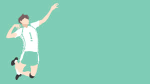 Aoba Johsai — Minimalist anime Duvar Kağıdı