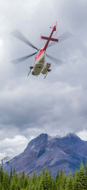 iPhone Xs Max Helikopter Arka Planı — ROG Phone 9 Duvar Kağıdı