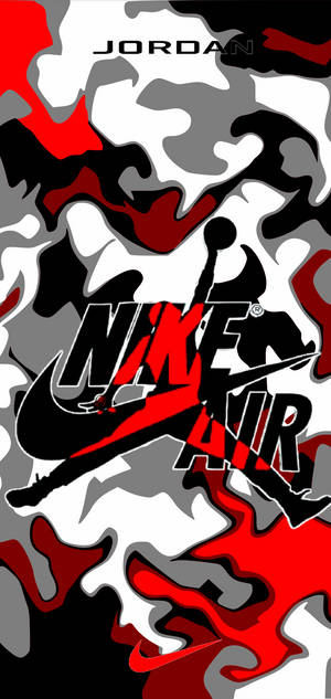 Nike Graffiti — Galaksi A18 Duvar Kağıdı