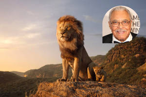 Aslan Kral James Earl Jones — Aslan Duvar Kağıdı