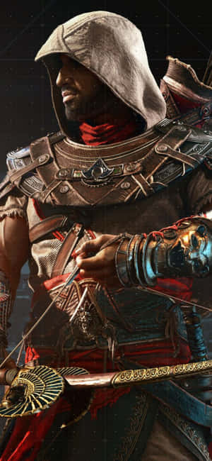 Iphone X Assassin's Creed Origins Arkaplanı — Honor X7e Plus Duvar Kağıdı