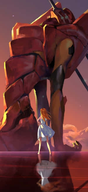 Neon Genesis Evangelion iPhone — Motorola Edge 70 Fusion Duvar Kağıdı
