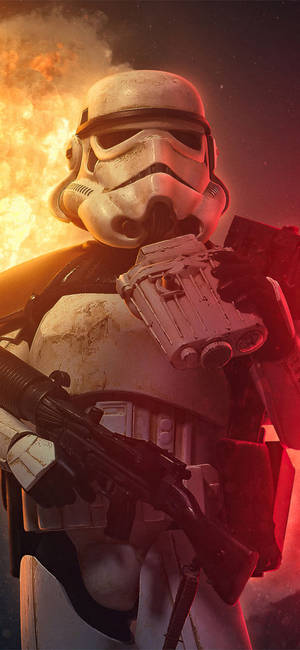 Ateşli Star Wars iPhone 6 Plus — iPhone 12 Duvar Kağıdı
