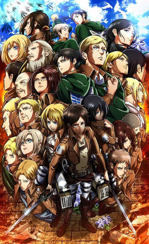 Attack On Titans 4K Ana Kadro — Huawei MatePad Mini Duvar Kağıdı