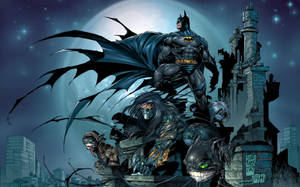 Batman çizgi roman çizimi duvar kağıdı