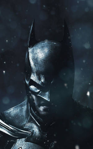 Batman kar yağışı yakın çekim duvar kağıdı