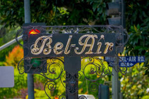 Bel-Air Sunset Bulvarı duvar kağıdı