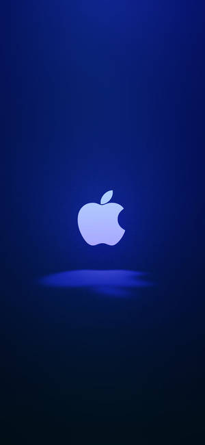 Beyaz Işıklı Apple Logolu iPhone — Galaxy S26 Ultra Duvar Kağıdı