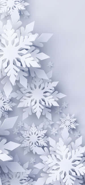 Beyaz Noel iPhone — Noel estetiği Duvar Kağıdı