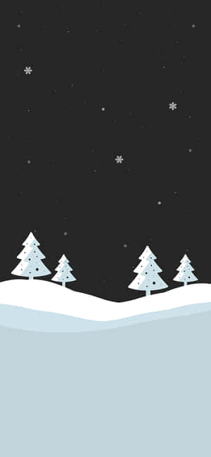 Beyaz Noel iPhone — Xiaomi 17 Max Duvar Kağıdı
