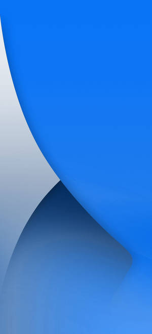 Beyaz ve Mavi iPhone — Pixel 11 Duvar Kağıdı