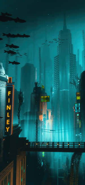 4K Bioshock iPhone — iPhone 15 Pro Duvar Kağıdı