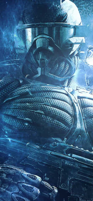 iPhone X Crysis 3 Arkaplan — Honor X7e Plus Duvar Kağıdı