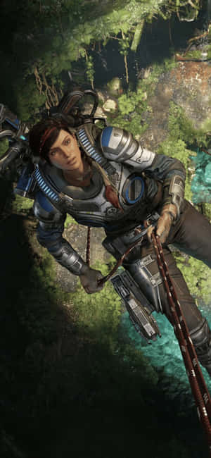iPhone X Gears Of War 5 Arka Planı — Realme C Duvar Kağıdı