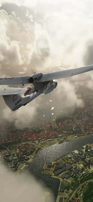 Android Microsoft Flight Simulator Arka Planı — Honor X5d Plus Duvar Kağıdı