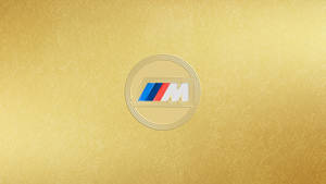 BMW M Logosu Altın — Altın estetik Duvar Kağıdı