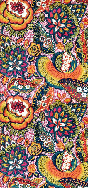 Boho Estetiği Canlı Çiçek Desenleri