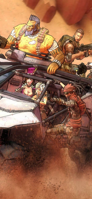 Borderlands Iphone — Galaksi A37 Duvar Kağıdı