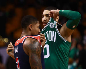 Bradley Beal'in Boston'dan Jayson ile tartışması duvar kağıdı — 5:4 Duvar Kağıdı