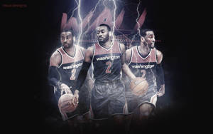 Bradley Beal Şimşek Efekti duvar kağıdı — Nötr Duvar Kağıdı