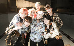 BTS Ateş Müzik Videosu Grup Fotoğrafı duvar kağıdı — Bts grup fotoğrafı GIF Duvar Kağıdı