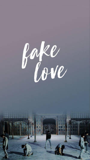 BTS Fake Love Gradyan Solma — BTS Duvar Kağıdı