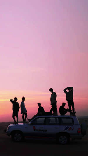BTS Mor Gökyüzü iPhone