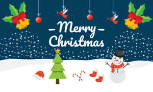 Sevimli Noel Arka Planı — Güzel Noel Duvar Kağıdı
