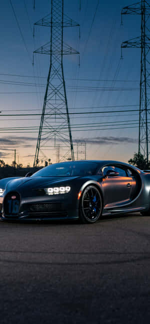 Bugatti Arka Planı — OnePlus 13T Duvar Kağıdı