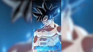 Bulanık Üstsüz Ultra Instinct Goku — Ultra Instinct Goku Duvar Kağıdı