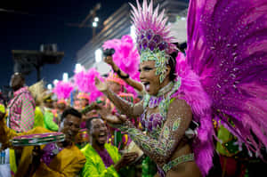 Karnaval Resimleri — Mor Duvar Kağıdı
