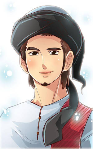 Büyüleyici Anime İslami Çocuk — Galaxy Tab Duvar Kağıdı