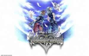 Büyüleyici Karakterler ve Kingdom Heart Logosu