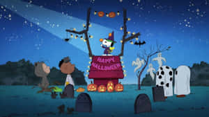 Charlie Brown Cadılar Bayramı resimleri — Charlie brown cadılar bayramı Duvar Kağıdı