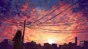 Anime Şehri resimleri — Anime şehir GIF Duvar Kağıdı