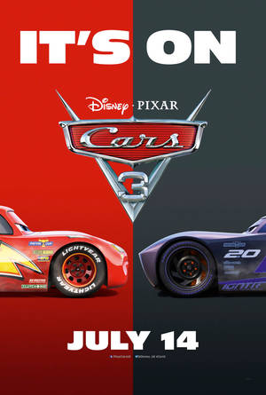 Cars 3 Posteri Lightning Vs Jackson — Huawei MatePad Air (2026) Duvar Kağıdı