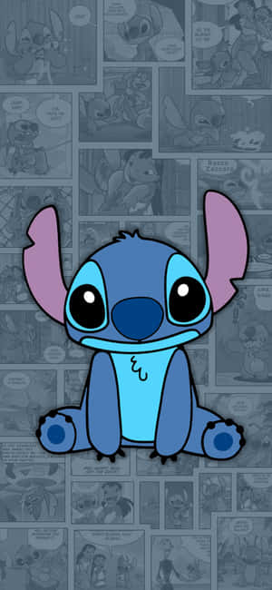 Stitch arka planı — Samsung Galaxy S20 Duvar Kağıdı
