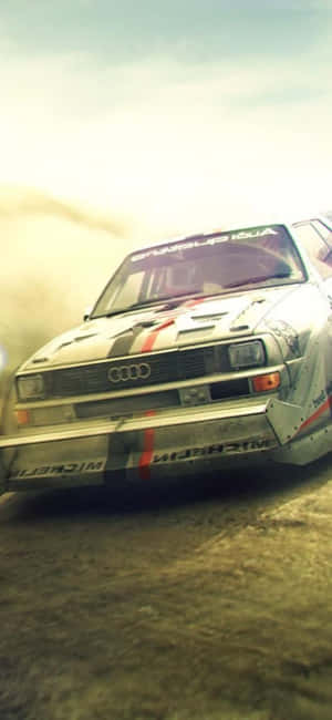 iPhone Xs Dirt Rally Arka Planı — Realme C85 Duvar Kağıdı
