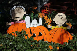 Charlie Brown Cadılar Bayramı resimleri — Sevimli estetik cadılar bayramı Duvar Kağıdı