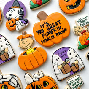 Charlie Brown Cadılar Bayramı resimleri — iPad Pro M4 Duvar Kağıdı