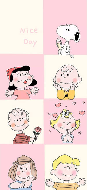 Charlie Brown ve arkadaşları güzel gün duvar kağıdı — iPhone 17 Duvar Kağıdı