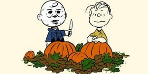 Charlie Brown ve Linus Cadılar Bayramı Sanatı duvar kağıdı — Charlie brown cadılar bayramı Duvar Kağıdı