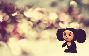 Cheburashka Bokeh Sevimli Masaüstü — Sevimli masaüstü Duvar Kağıdı