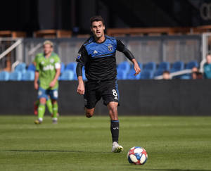 Chris Wondolowski San Jose Earthquakes Forvet — Futbol Duvar Kağıdı