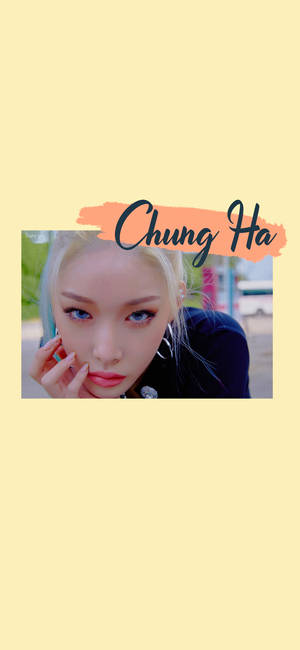 Chungha hayran sanatı duvar kağıdı — iPhone 17 Duvar Kağıdı